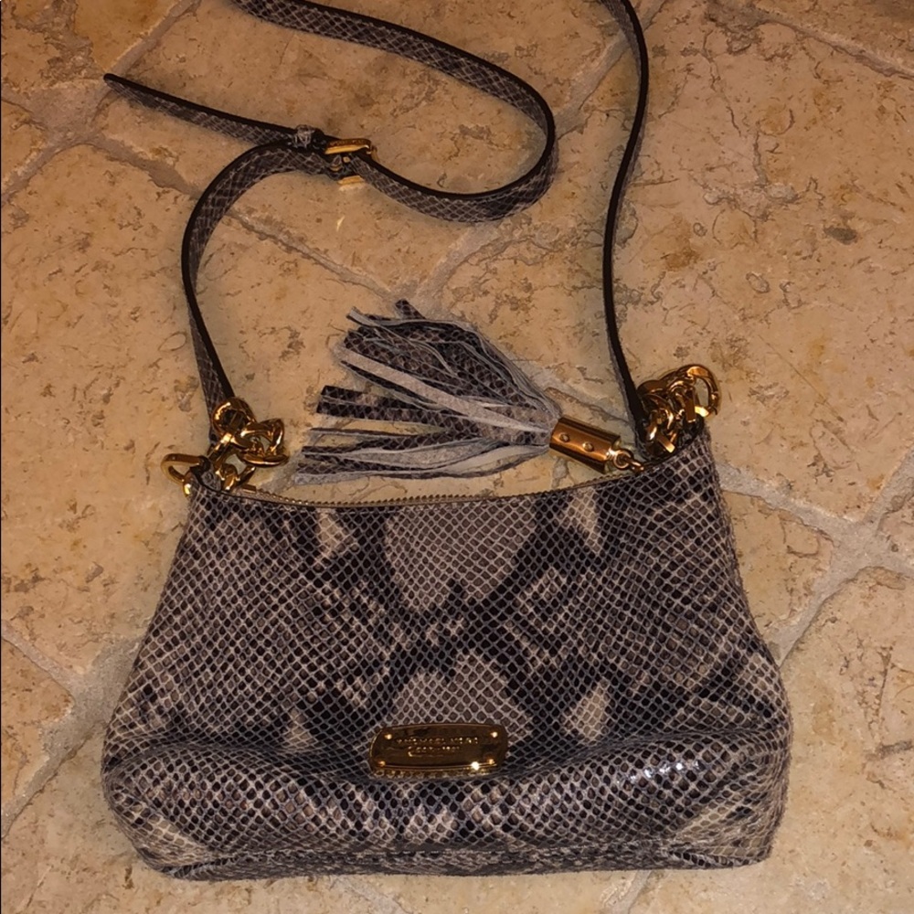 Michael kors snakeskin crossbody